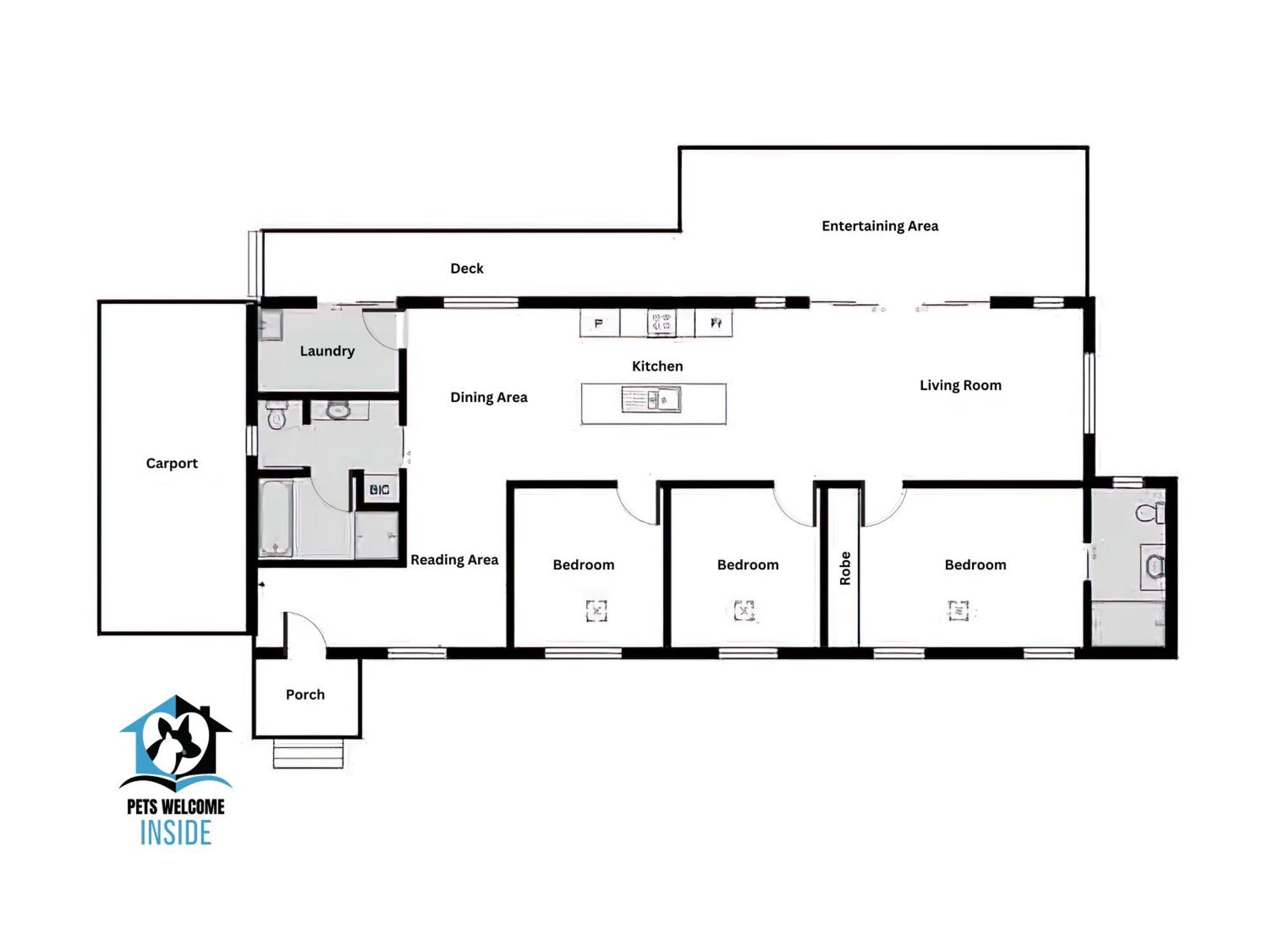 Holiday home 3br Contemporary With Sea Views *